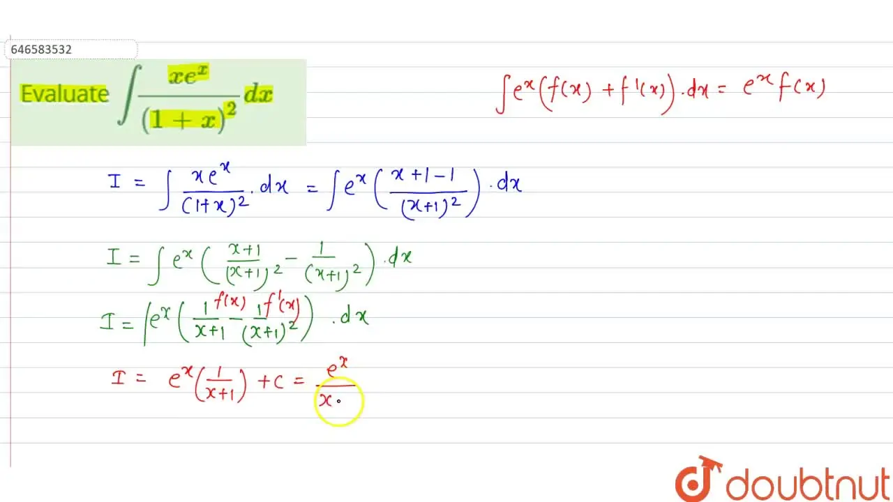 Punjabi Evaluate Int xe x 1 x 2 dx punjabi-evaluate-int-xe-x-1-x-2-dx
