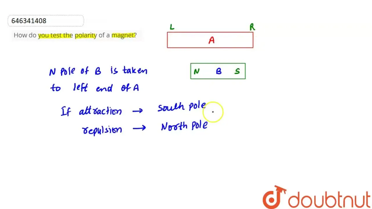 How do you test the polarity of a