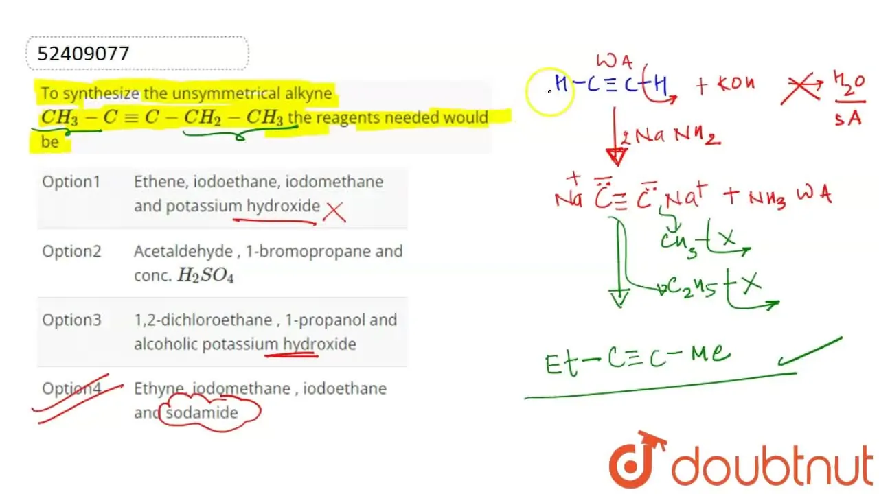 1,2-dichloroethane , 1-propanol and alcoholic potassium hydroxide