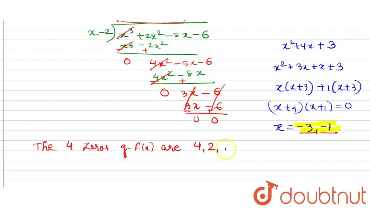 Using factor theorem, factorize the polynomial x^4+2x^3-13 x^2-14 x+24