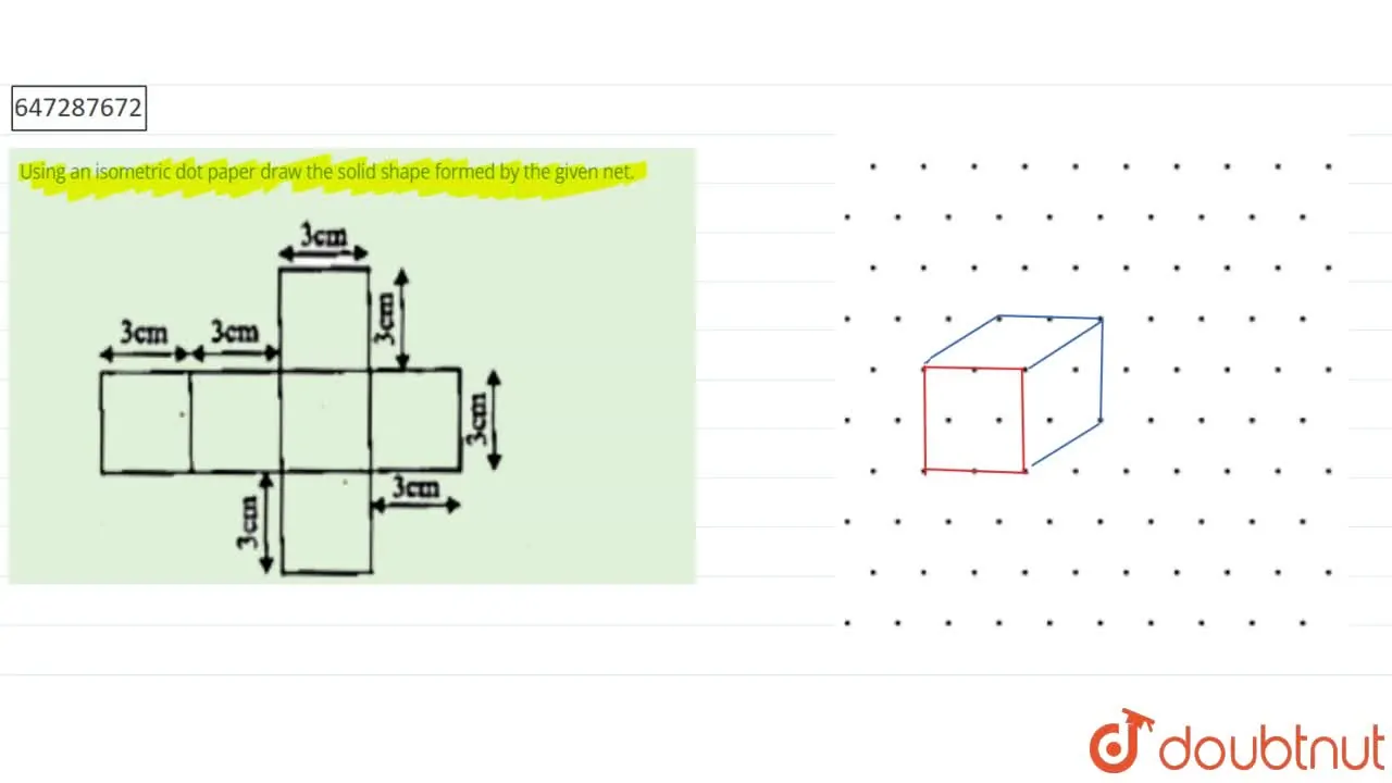 An isometric sketch problem. | Download Scientific Diagram