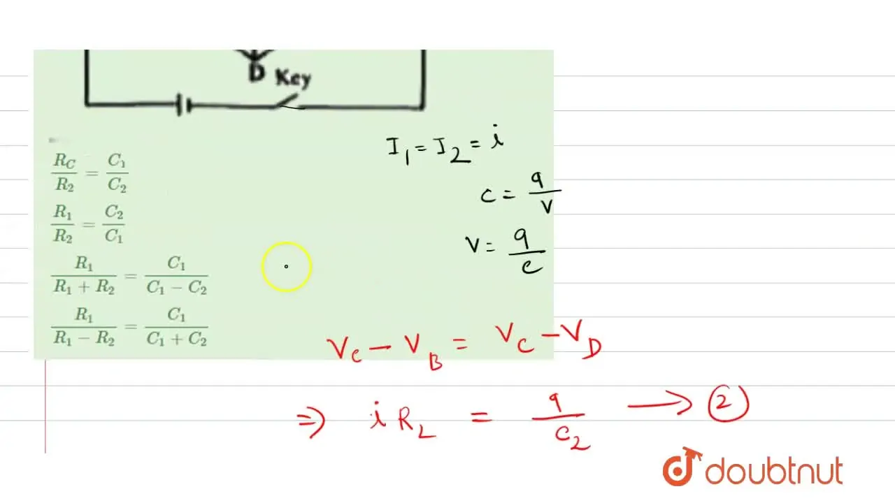 In Wheat stone's bridge shown in the adjoining figure galvanometer giv