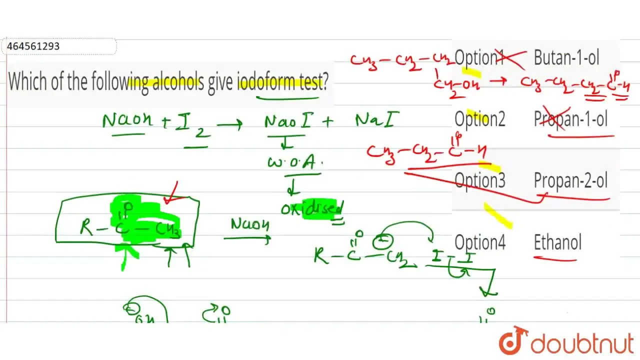 Which of the following alcohols give iodoform test?