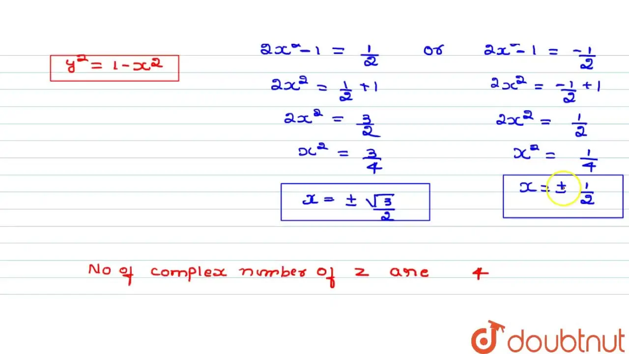 [Kannada] Numbers of complex numbers z, such that abs(z)=1 and abs((