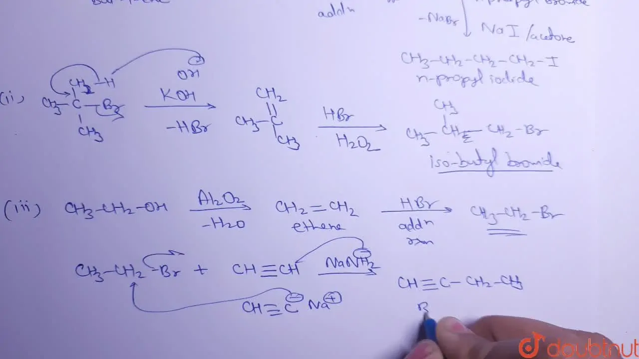 How the following conversions can be carried out ? (i) But-1-ene to