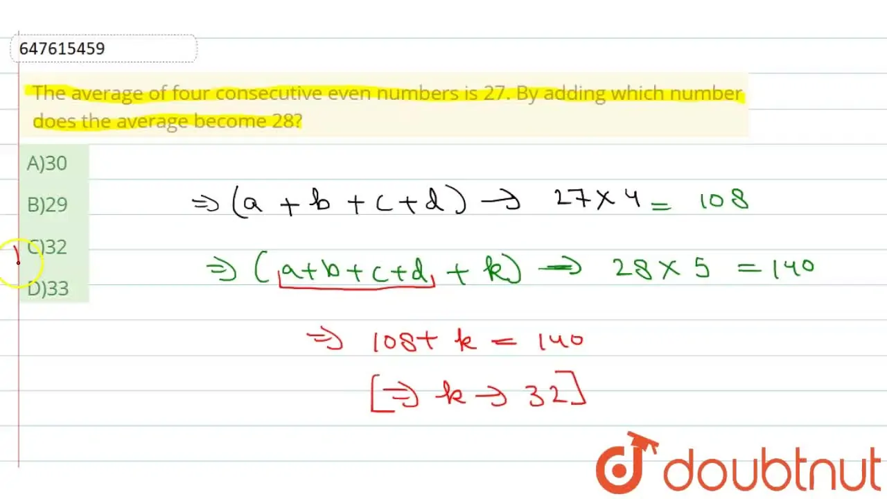 the-average-of-four-consecutive-even-numbers-is-27-by-adding-which-nu