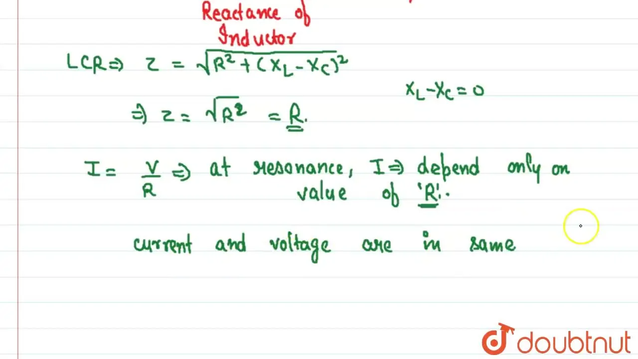 [Punjabi] When are the voltage and current in LCR circuit in LCR circ