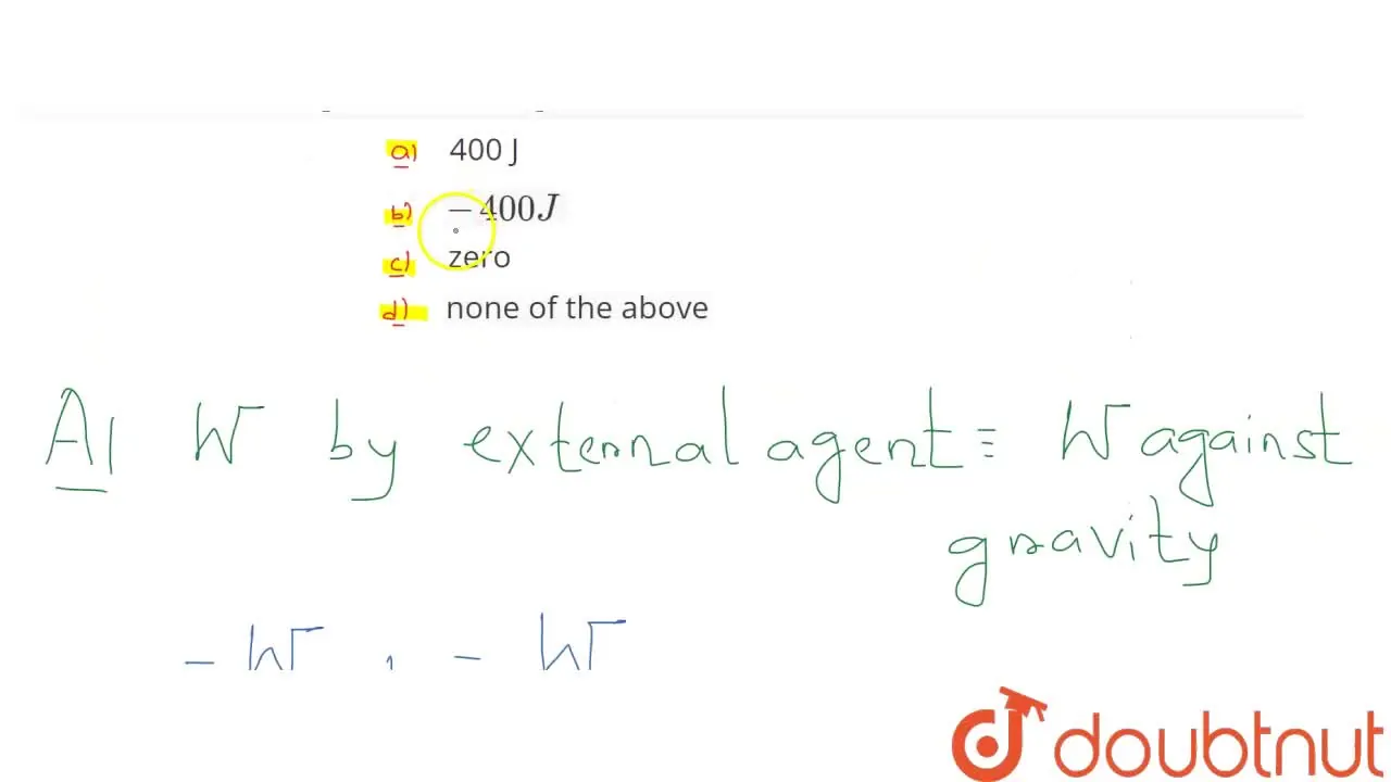 [Bengali] A container with a mass of 5 kg is lifted to a height of 8m.