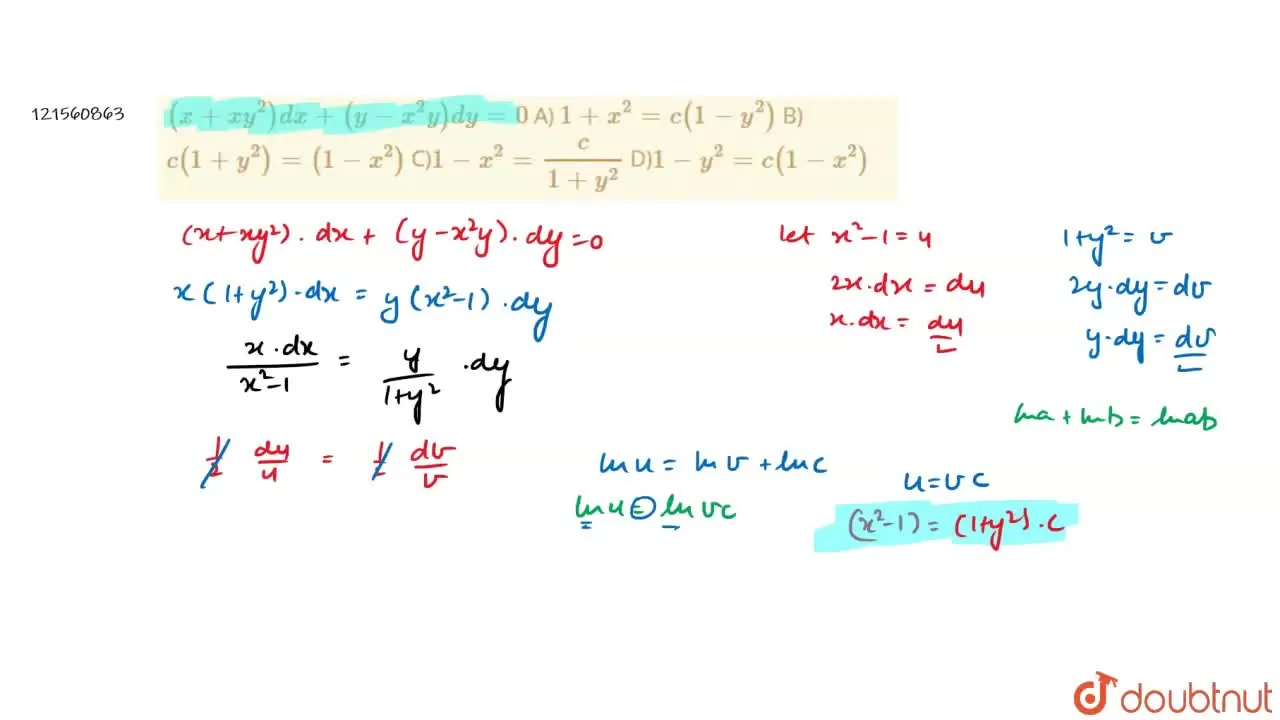 x xy 2 dx y x 2 y dy 0 x-xy-2-dx-y-x-2-y-dy-0