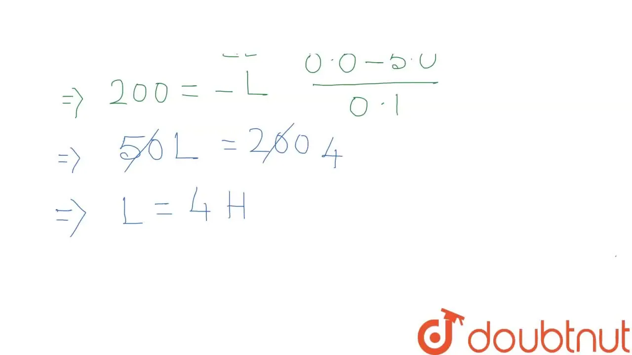 [Bengali] Current in a circuit falls from 5.0 A to 0.0 A in 0.1 s. If