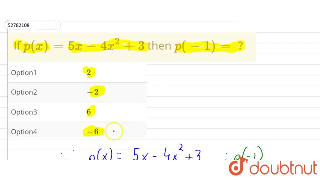 If P x 5x 4x 2 3 Then P 1 if-p-x-5x-4x-2-3-then-p-1