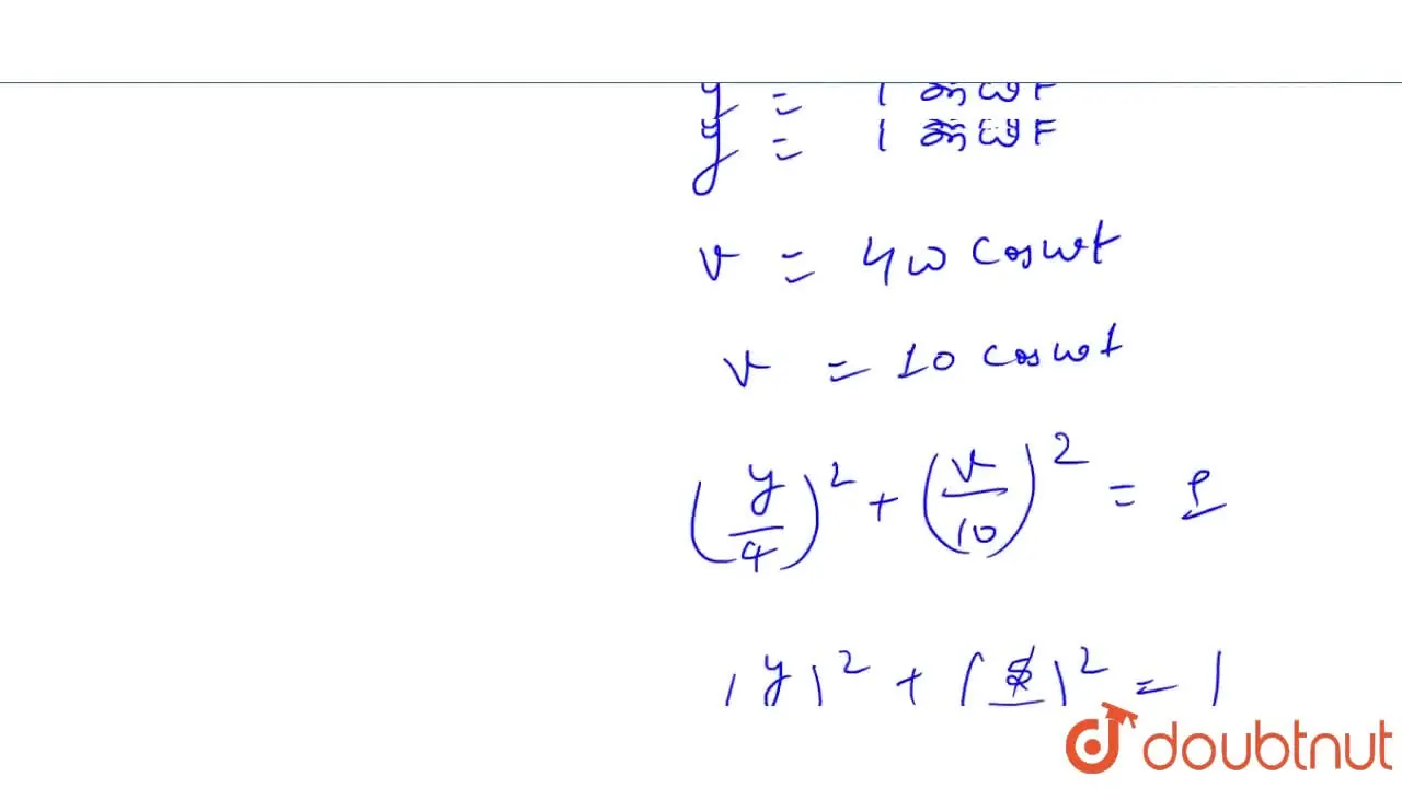 A Particle Executes Simple Harmonic Motion With An Amplitude Of 4 Cm