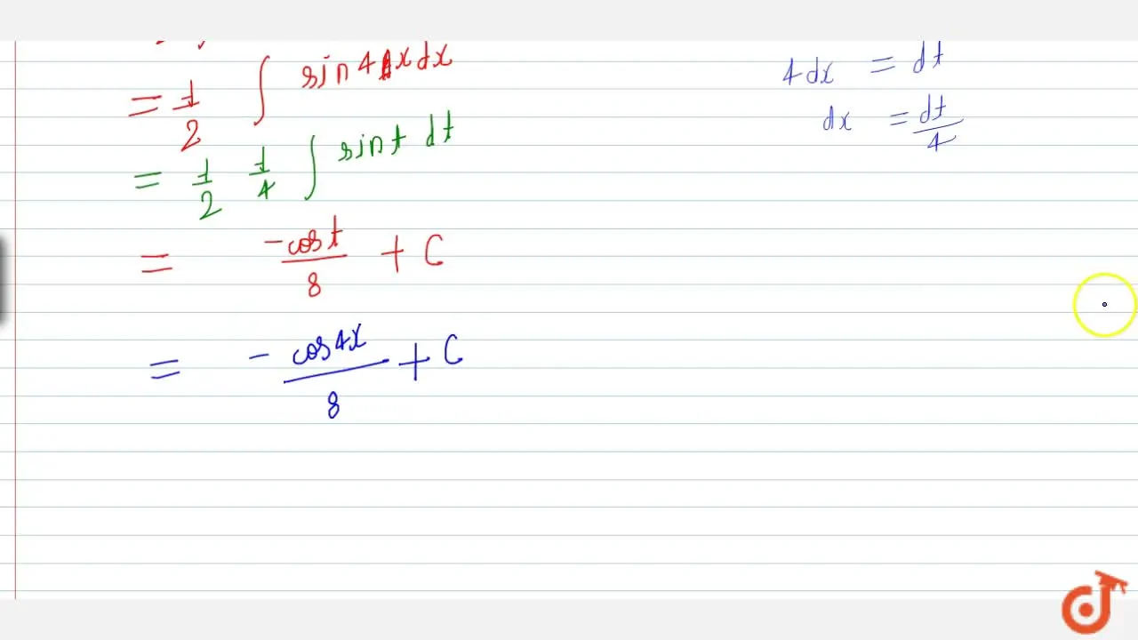 Evaluate int(1+cos4x)/(cotxtanx)\ dx