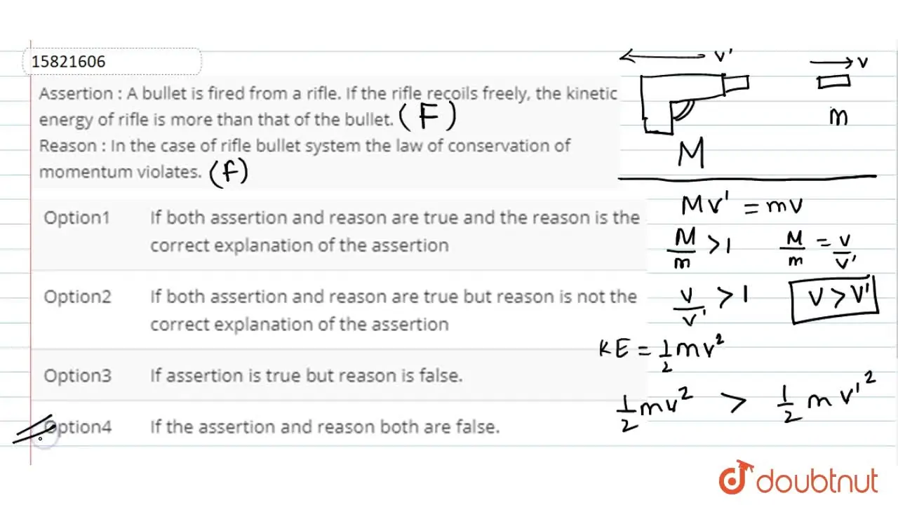 Assertion is True, Reason is False