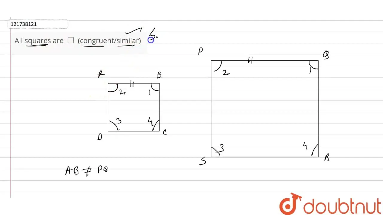 [Bengali] All squares are square (congruent/similar)