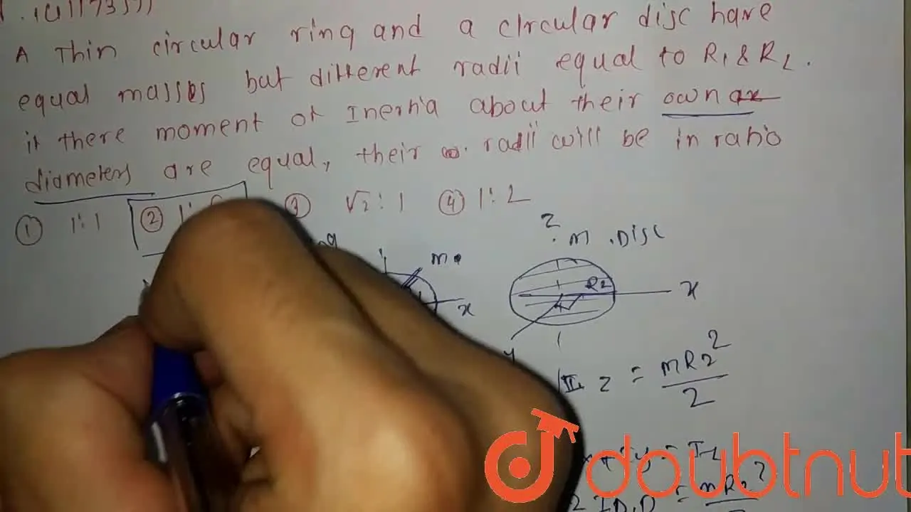 Solved) - Determine: (a) the maximum bending moment in a circular ring...  (1 Answer) | Transtutors