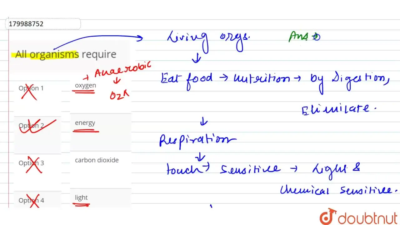 [Bengali Solution] All organisms require