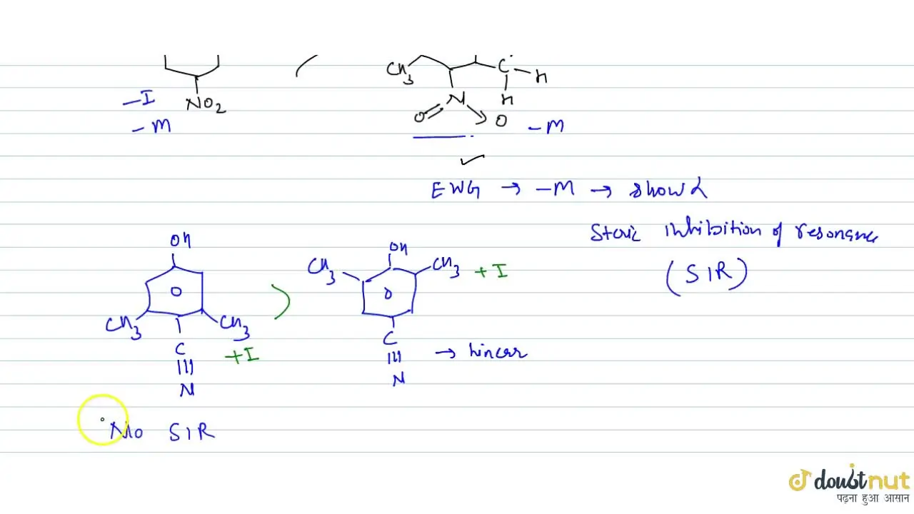 Acidity Of Substituted Phenol