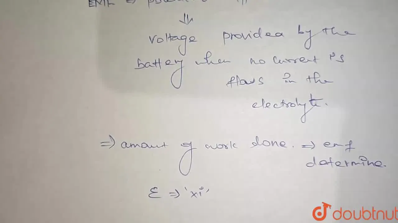 [Tamil] What is meant by electromotive force