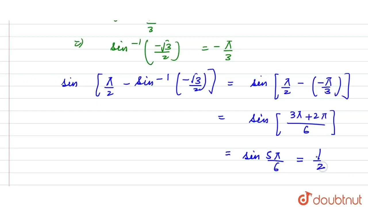 sin-pi-2-sin-1-sqrt3-2