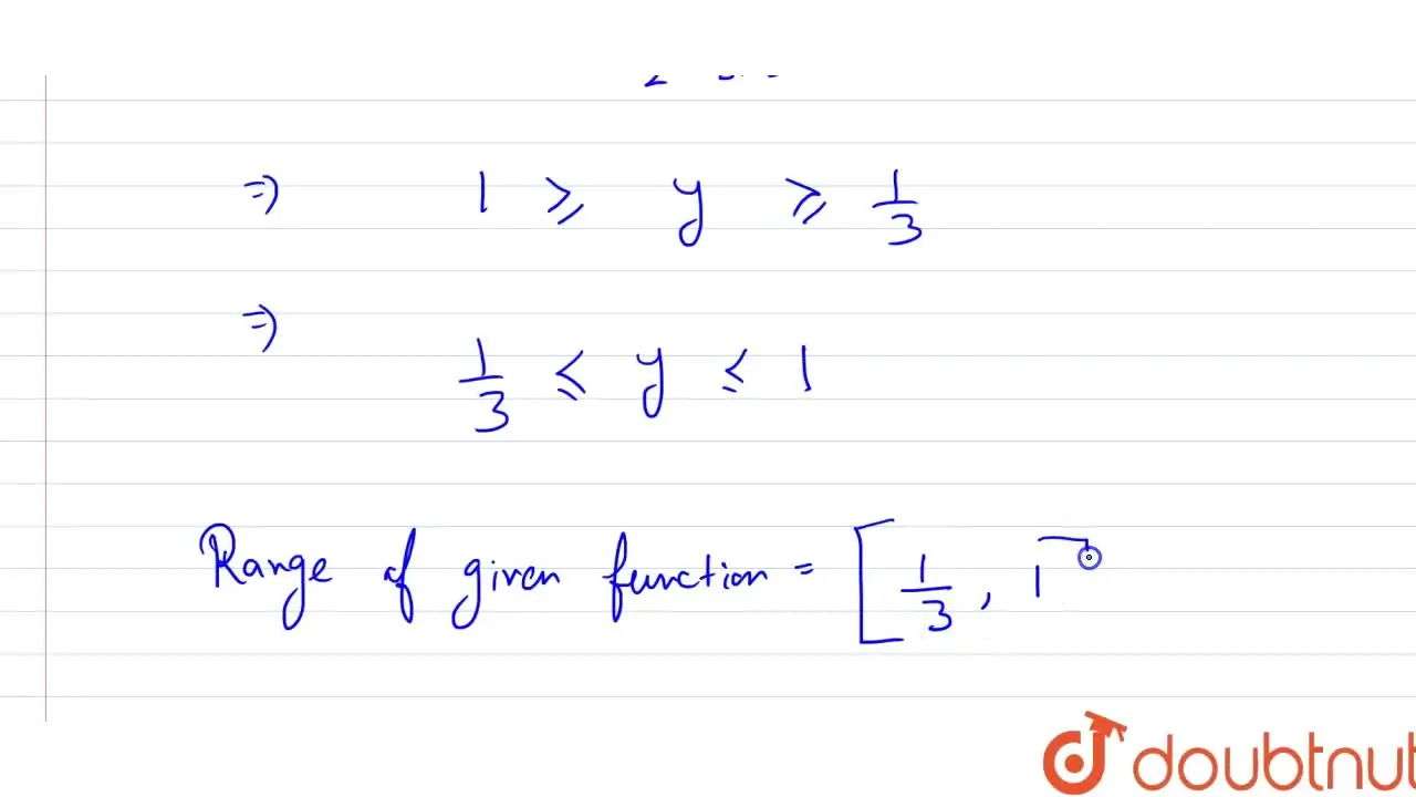 [Bengali] Find the ranges of the following functions (1)/(2sin3x)