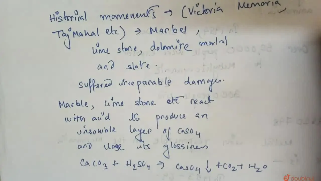 [Bengali] Statues and monuments in India are affected by acid rain. Ho