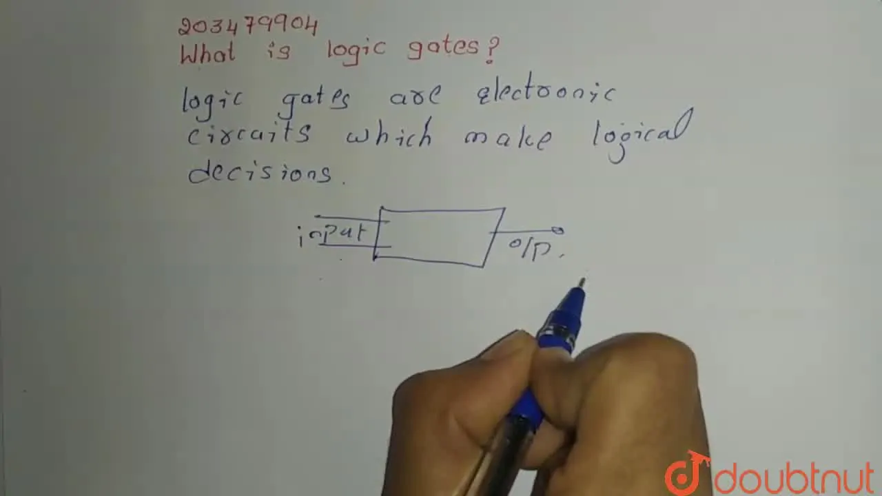 [Kannada] What is logic gates?
