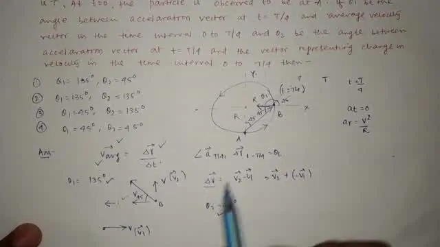 A particle is describing uniform circular motion in the anti-clockwise