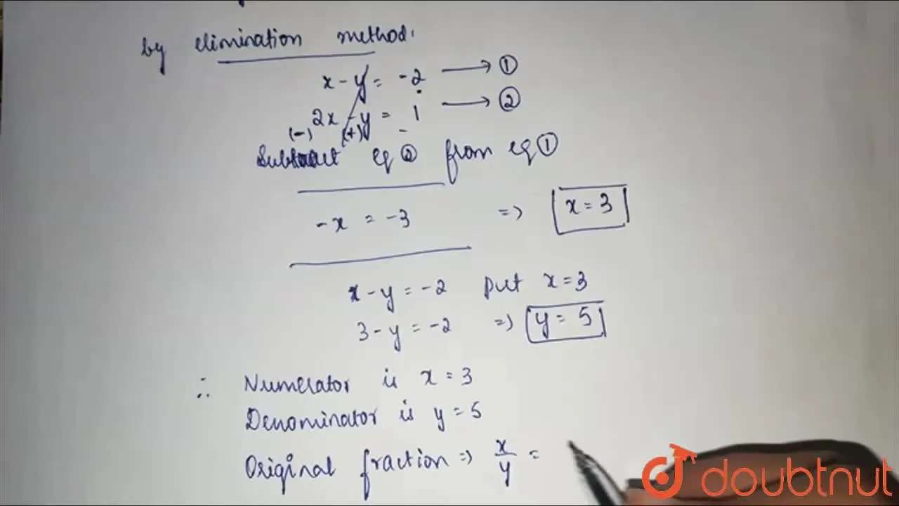 [Kannada] Form the pair of linear equations in the following problems,