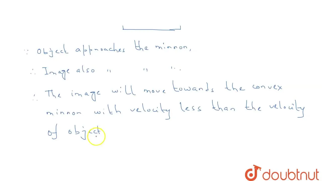 [Bengali] An object is approaching towards a convex mirror from a long
