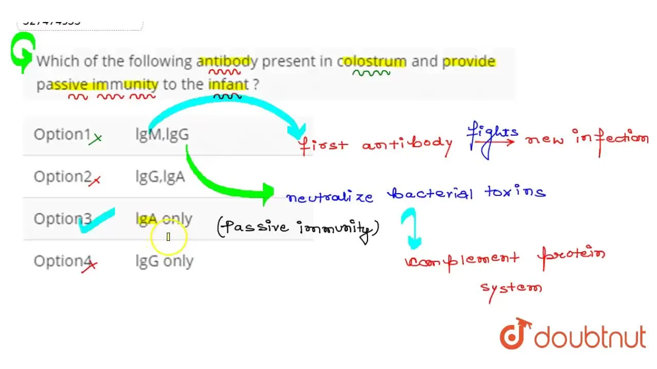 Which of the following antibody present in colostrum and provide passi
