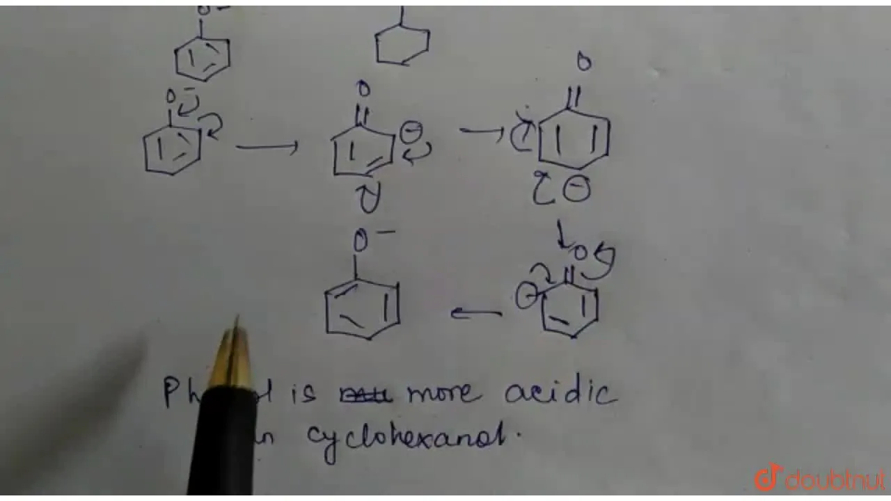 [Bengali] Which one between phenol and cyclohexanol is more acidic and