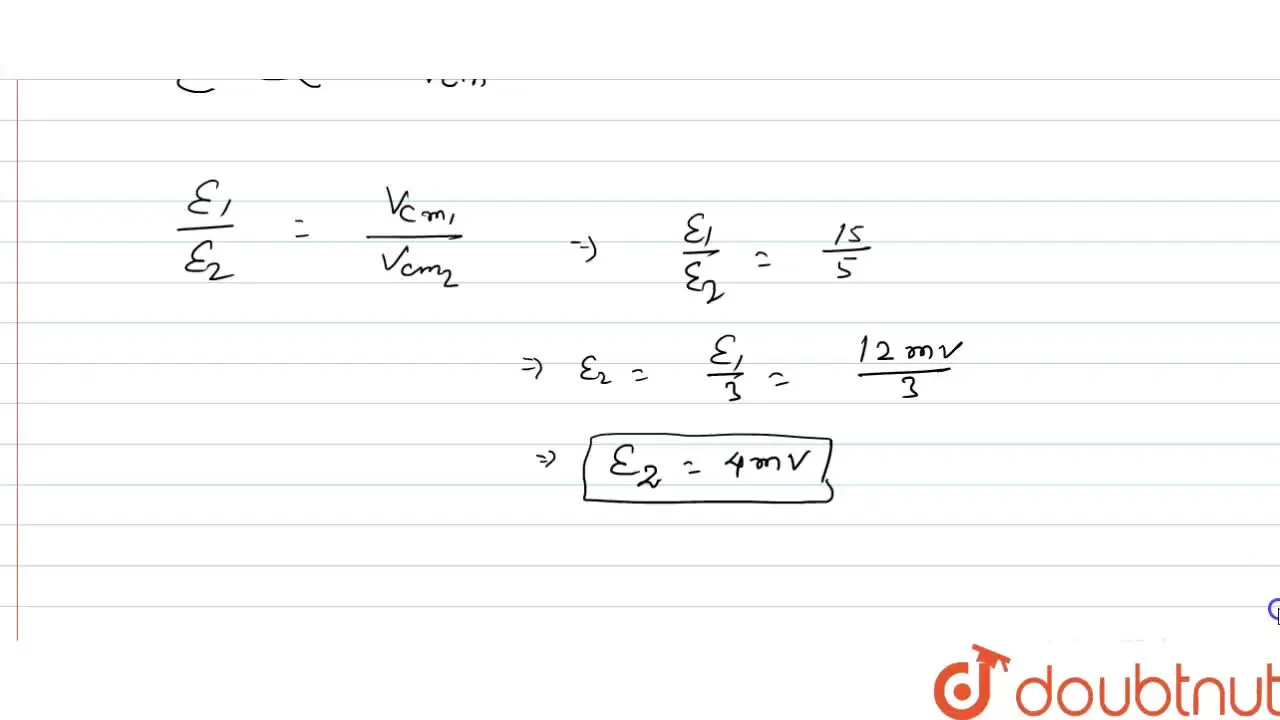 A coil and a moves with their constant speeds 10 m/sec and 5 m/