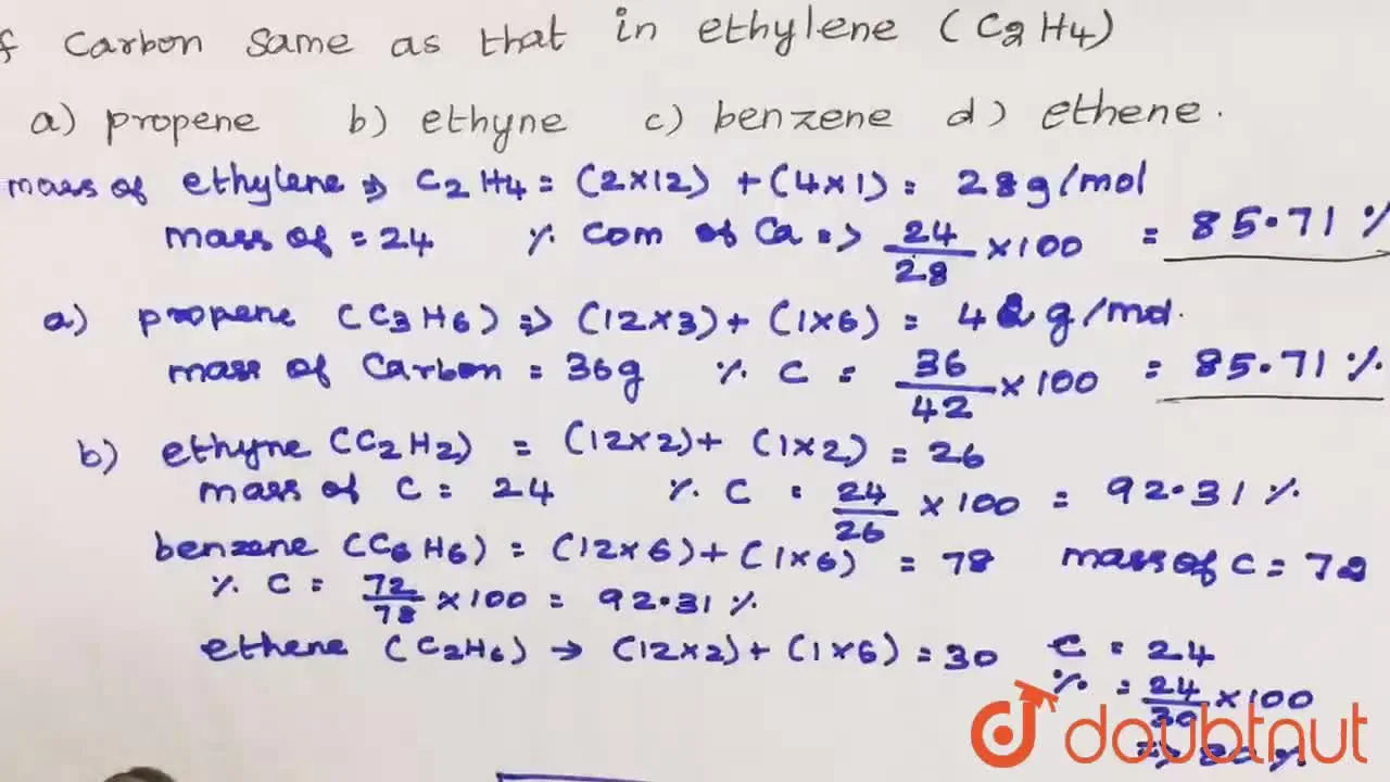 Tamil Which of the following compound s has have percentage of car