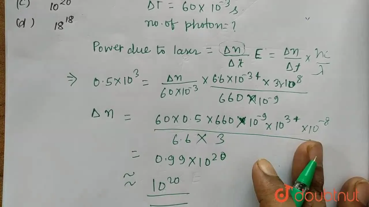 A laser light of wavelength 660 nm is used to weld Retina detachment.