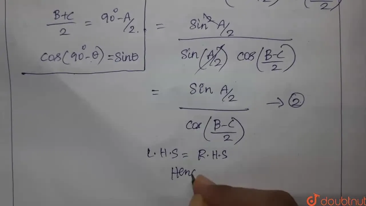 [Tamil] In A DeltaABC, Prove That A ( Cos B + Cos C) = 2 (b + C) Sin