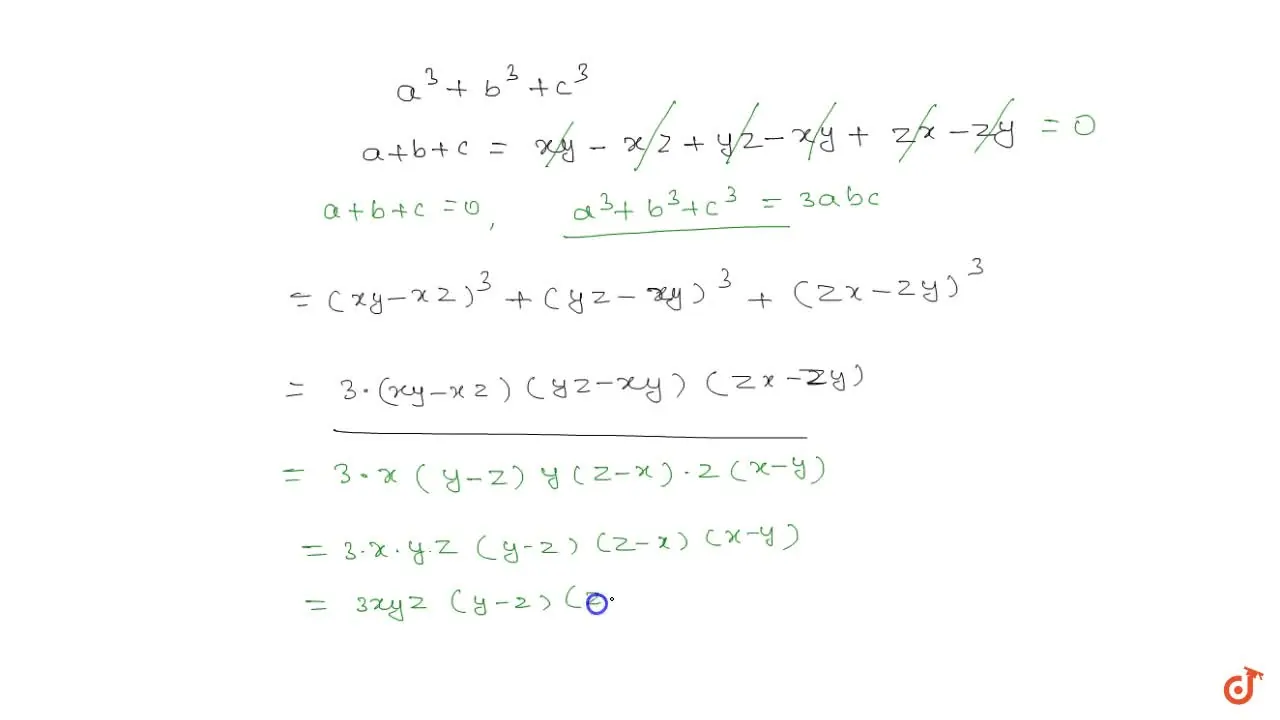 x^3(y-z)^3 + y^3(z-x)^3+z^3 + z^3(x-y)^3`