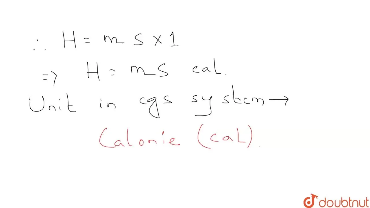 bengali-what-is-the-cgs-unit-of-thermal-capacity