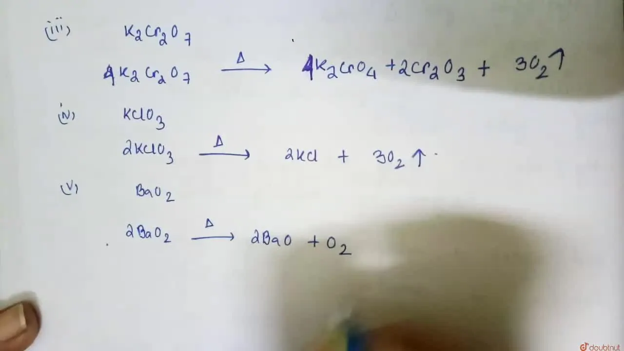 [Bengali] Mention the effect of heat on each of the following compou
