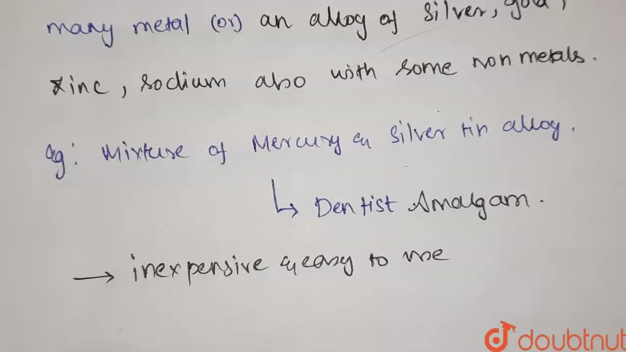 [Tamil] What is an amalgam