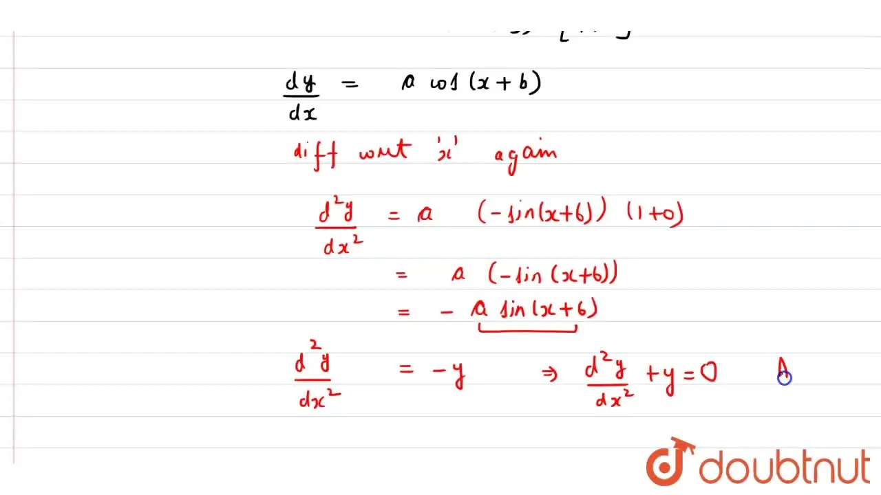 [Tamil] From the differential equation representing the family of curv