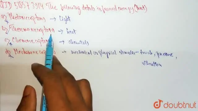 [Bengali Solution] The following detects infrared energy (heat)