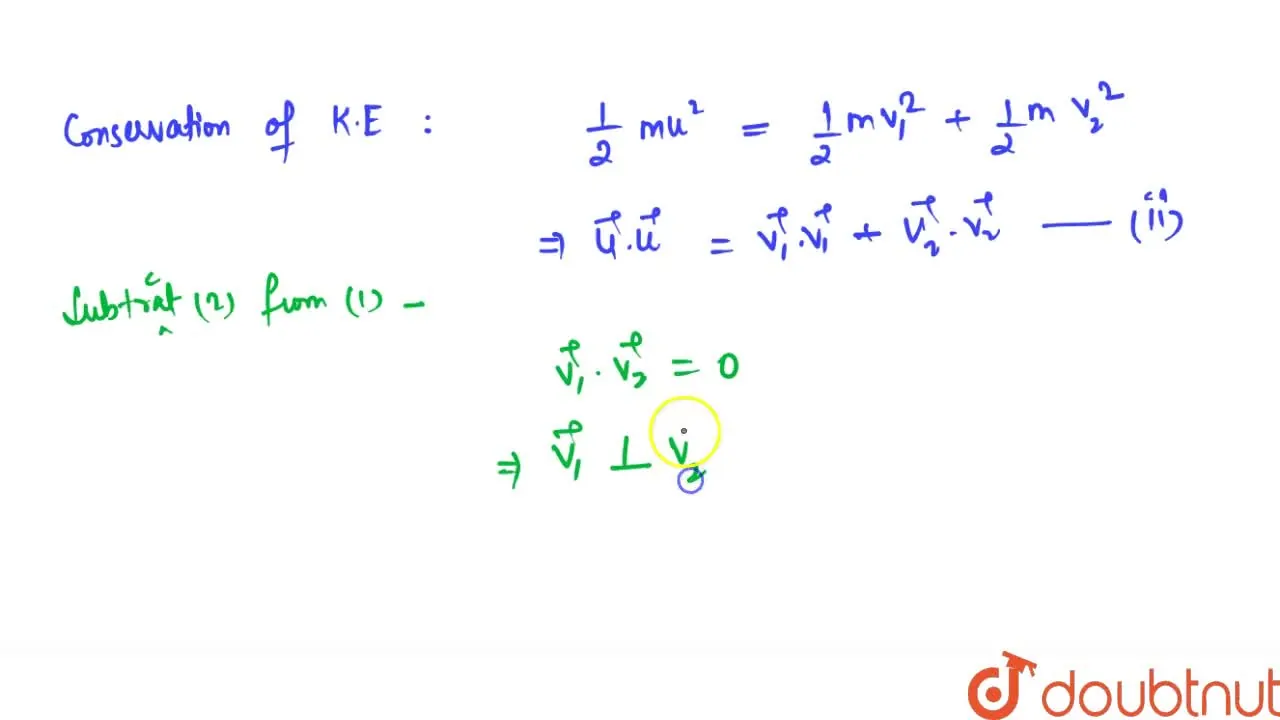 A billiard ball collides elastically with an identical stationary ball