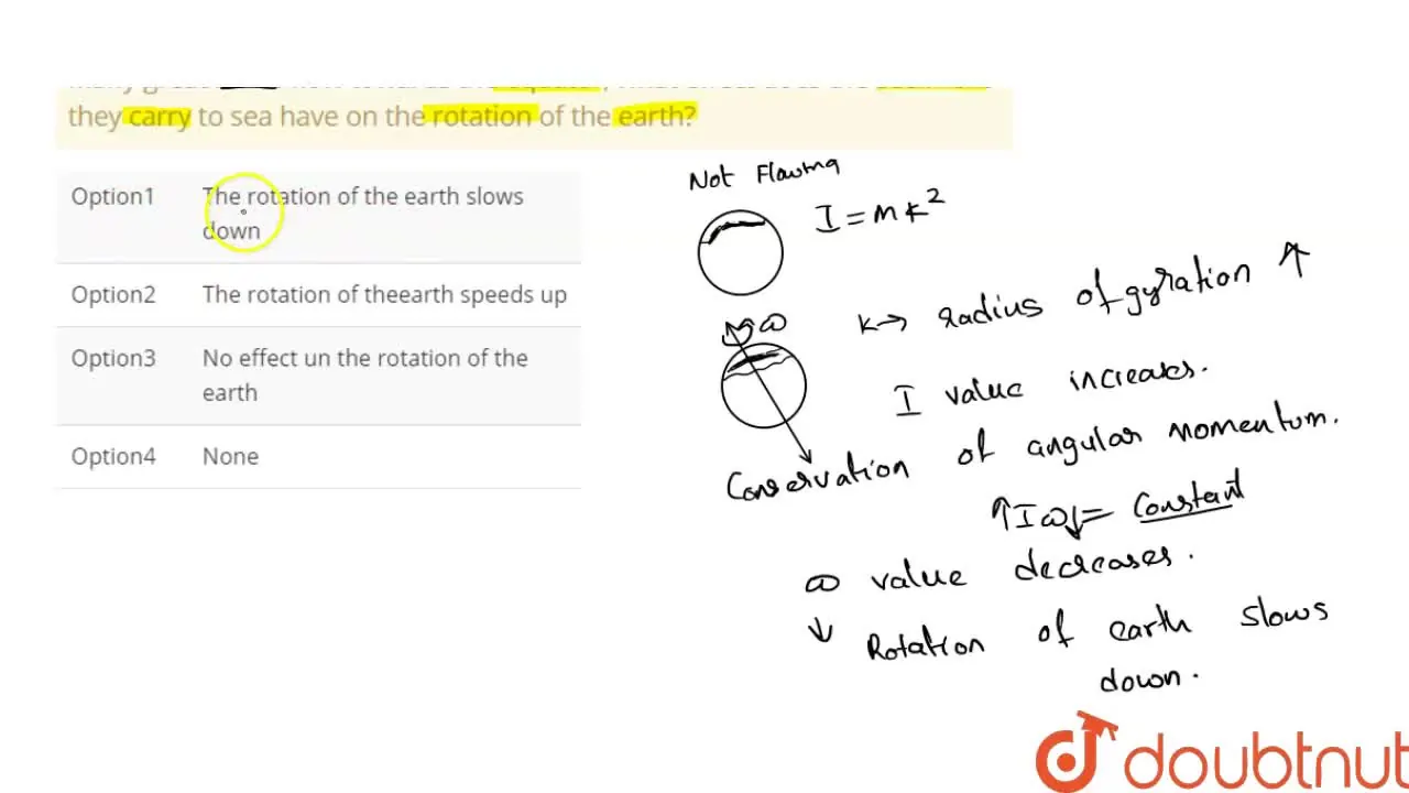 [Telugu] Many great rivers flow towards the equator, what effect does
