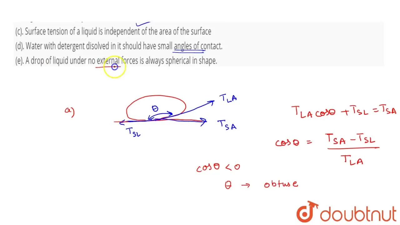 [Tamil] Explain why (a). The angle of contact of mercury with galss