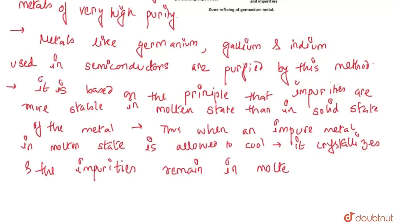 [Bengali] Highly pure metals are obtained by ………… process