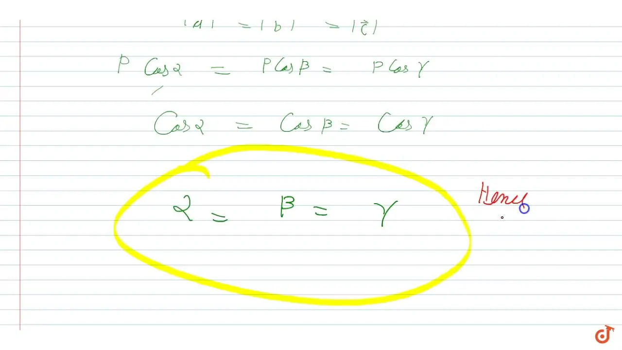 If Vec A, Vec B , Vec C Are Mutually Perpendicular Vectors Of Equal Ma