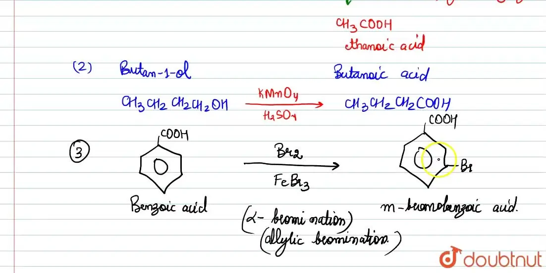 How Are Following Conversions Carried Out ? Ethyl Cyanide To Ethanoi