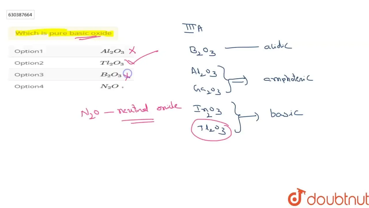[Telugu] Which is pure basic oxide
