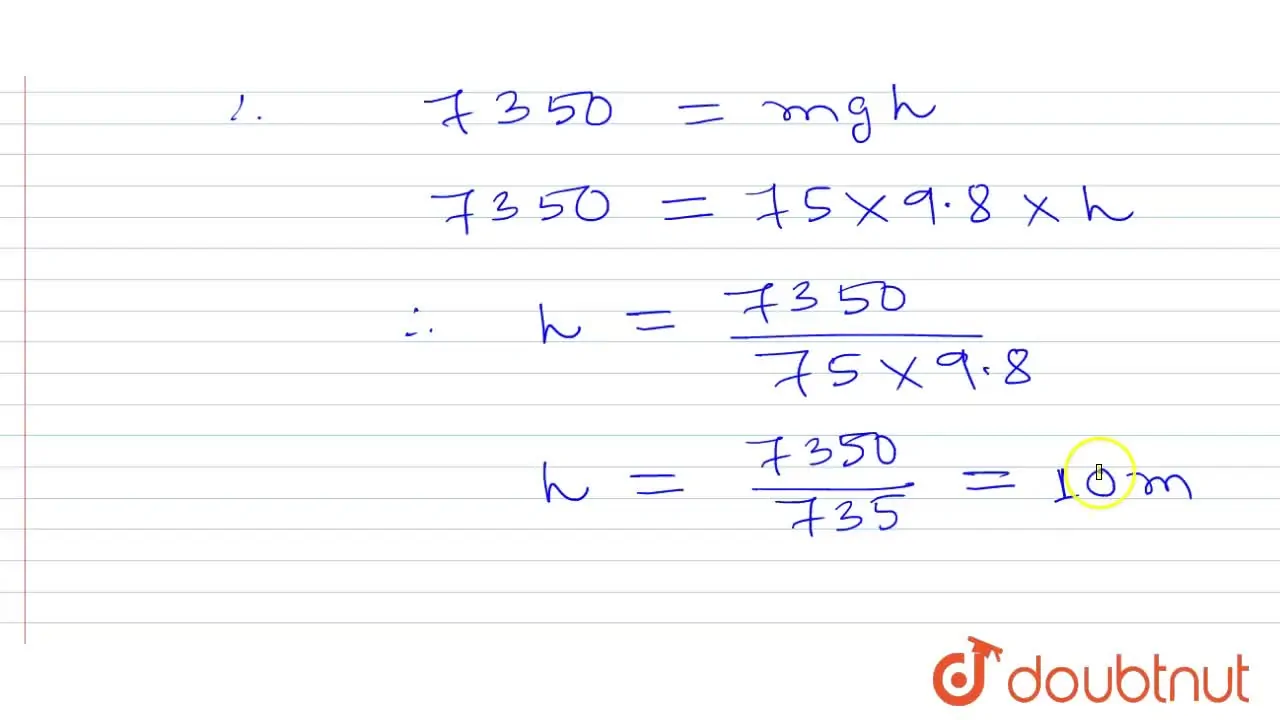[Bengali] A bag of wheat weights 75 kg. Calculate the hight to which i
